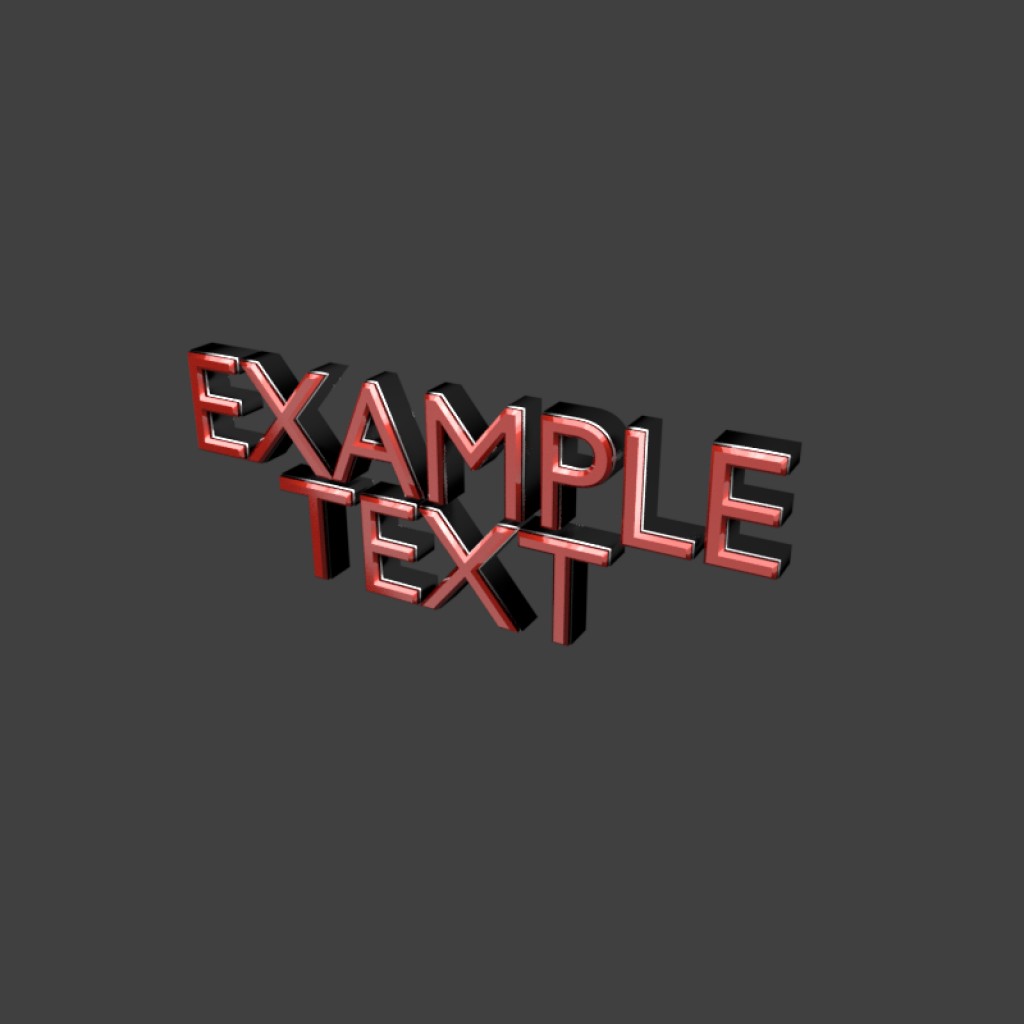 Neat "EXAMPLE TEXT" Customizable Text preview image 1